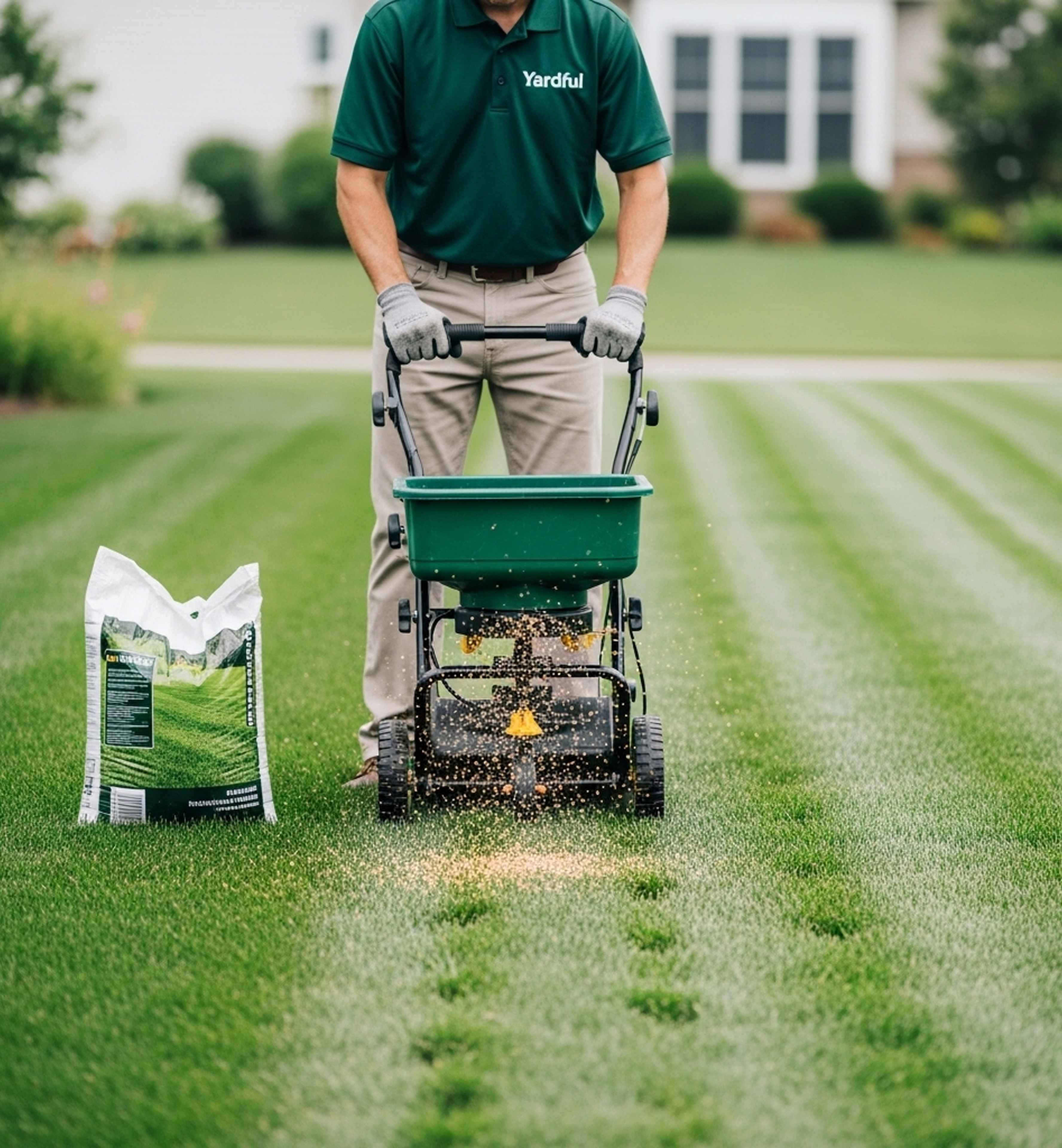 Stone garden path with surrounding plants