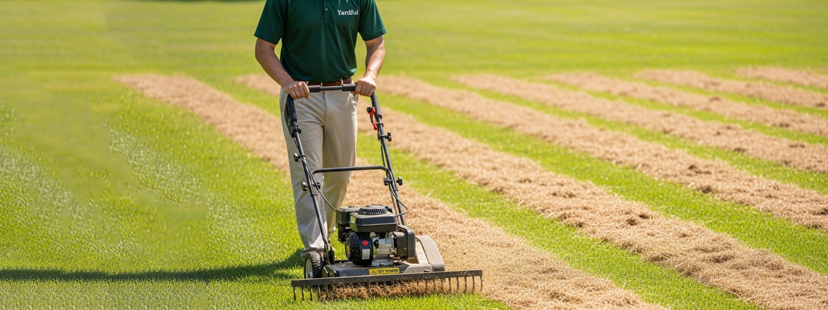 Professional Lawn Dethatching Service in Liberty Hill